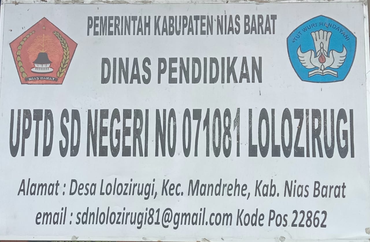 UPTD SD NEGERI NO. 071081 LOLOZIRUGI